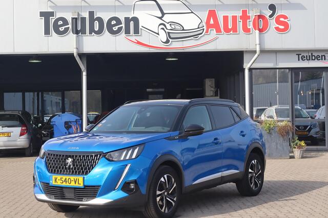 Peugeot 2008 1.2 PureTech GT NL auto, Apple Carplay, Virtual Cockpit, Adaptieve Cruise control, Stoelverwarming, Camera. Distr. riem is vervangen bij 68.964 km!!