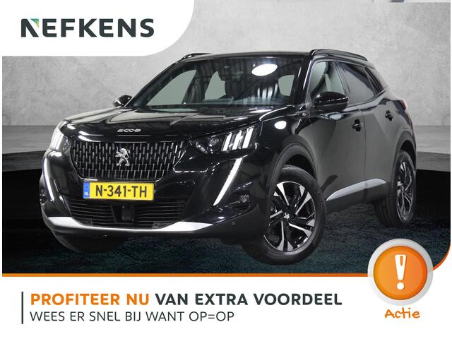Peugeot 2008 130PK GT | 1ste eigenaar | AppleCarPlay/AndroidAuto | Trekhaak | Camera | Dodehoekdetectie | Adaptive Cruise Control | Stoelverwarming | Navigatie | LED lampen | Sfeerverlichting | Isofix | Privacy Glass | Parkeersensoren |