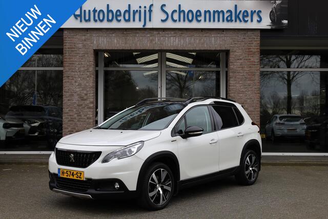 Peugeot 2008 1.2 PureTech GT-Line TREKHAAK HALF-LEER CARPLAY DAB CAMERA CRUISE CLIMA NAVI PDC 17''LMV