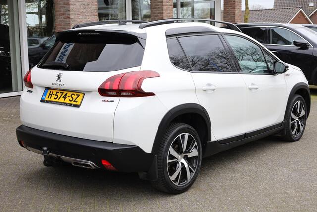 Peugeot 2008 1.2 PureTech GT-Line TREKHAAK HALF-LEER CARPLAY DAB CAMERA CRUISE CLIMA NAVI PDC 17''LMV
