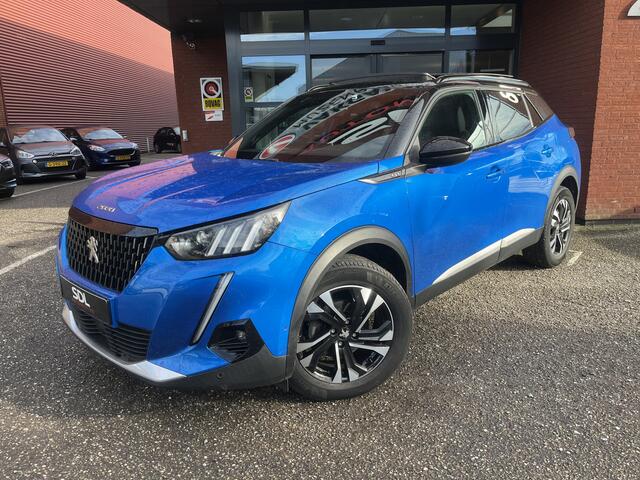 Peugeot 2008 1.2 PureTech GT-Line 131PK!! // SCHUIF-KANTELDAK // DODEHOEK // LED // CAMERA+SENSOREN // HALF LEDER // 3D COCKPIT //