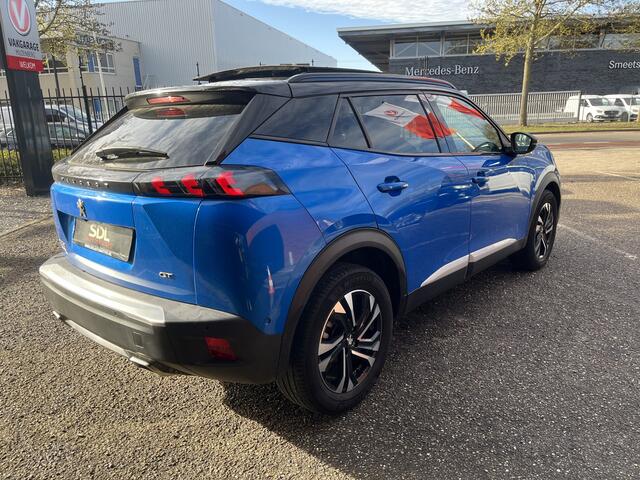 Peugeot 2008 1.2 PureTech GT-Line 131PK!! // SCHUIF-KANTELDAK // DODEHOEK // LED // CAMERA+SENSOREN // HALF LEDER // 3D COCKPIT //