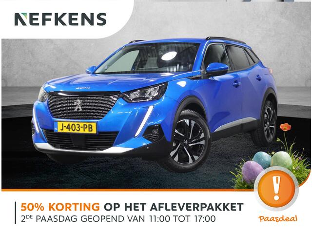Peugeot 2008 130PK Allure | 1ste eigenaar | AppleCarPlay/AndroidAuto | Adaptive Cruise Control | Camera | Climate Control | LED lampen | Navigatie | AUTOMAAT | 17"LMV | Privacy Glass | Isofix | Parkeersensoren |