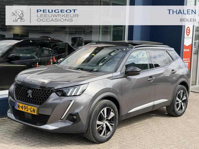 Peugeot 2008 1.2 Turbo 130 PK GT | Panorama Schuif-Kanteldak | Navigatie | 3D Digitale Cockpit | Cruise Control | Dodehoek detectie | Full LED Verlichting | Keyless Start | Climate Control | Camera | Parkeersensoren |