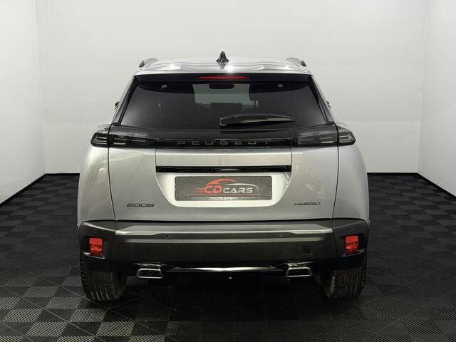 Peugeot 2008 1.2 Hybrid 145 Allure Half leder, Apple carplay, Parkeersensoren, Keyless start, Navi, Cruise control, Rijstrook correctie