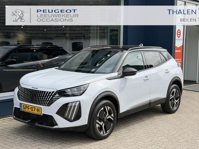 Peugeot 2008 1.2 Turbo 130 PK GT | Automaat | Meest Luxe Uitvoering | Navigatie | 360 Graden Camera | Keyless Entry | Full LED Verlichting | Zwart Dak | Dode Hoek Detectie | Cruise Control | Climate Control | Half Lederen Bekleding | Hoge Zitpositie | 17 Inch Lichtmet