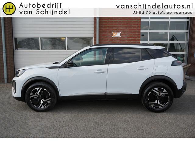 Peugeot 2008 1.2 PureTech 101 pk Allure DIGI COCKPIT - CAMERA - CARPLAY / ANDROID - NAVI - PARKEERSENSOREN V+A - HALF LEDER - 17 INCH LMV - DONKERE HEMEL - CLIMA - CRUISE - BLUETOOTH - LED - DAB+ - RIJSTROOKSENSOR - PRIVACYGLAS