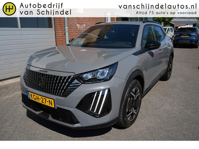 Peugeot 2008 1.2 PureTech 130 Allure AUTOMAAT - NIEUW MODEL - CAMERA - HALF LEDER - PARKEERSENSOREN V+A - DAB+ - RIJSTROOKSENSOR - CARPLAY - ANDROID - 17 INCH LMV - NAVI - BLUETOOTH