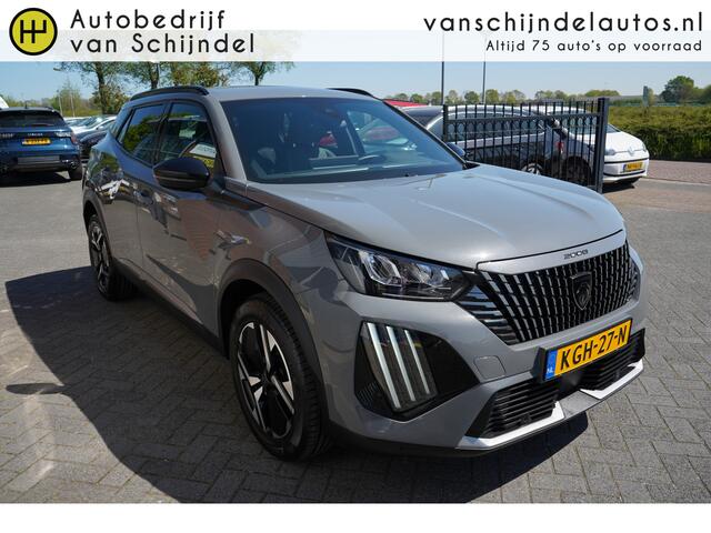 Peugeot 2008 1.2 PureTech 130 Allure AUTOMAAT - NIEUW MODEL - CAMERA - HALF LEDER - PARKEERSENSOREN V+A - DAB+ - RIJSTROOKSENSOR - CARPLAY - ANDROID - 17 INCH LMV - NAVI - BLUETOOTH