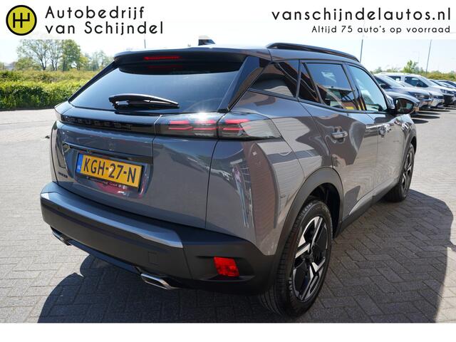 Peugeot 2008 1.2 PureTech 130 Allure AUTOMAAT - NIEUW MODEL - CAMERA - HALF LEDER - PARKEERSENSOREN V+A - DAB+ - RIJSTROOKSENSOR - CARPLAY - ANDROID - 17 INCH LMV - NAVI - BLUETOOTH