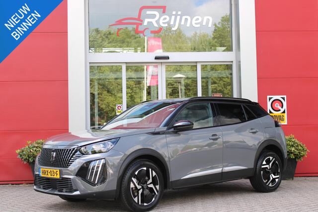 Peugeot 2008 1.2 Hybrid 145PK AUTOMAAT GT | ELEKTRISCH BEDIENBARE BESTUURDERSSTOEL | NAVIGATIE | FULL LED KOPLAMPEN | DRAADLOZE APPLE CARPLAY/ANDROID AUTO | ADAPTIVE CRUISE CONTROL | CAMERA VOOR + ACHTER | CLIMATE CONTROL | LICHTMETALEN VELGEN 17" | KEYLESS ENTRY/STAR