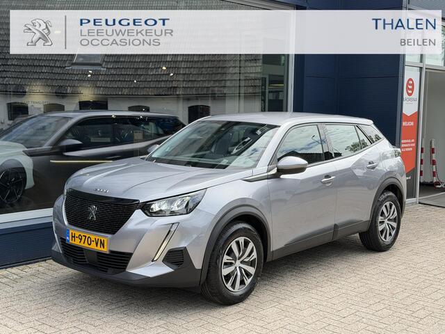 Peugeot 2008 1.2 Turbo 100 PK Active | Lage KM Stand: 24900 | Trekhaak 1250 KG | Navigatie | DAB Radio | Climate Control | Cruise control | Airco | LED Verlichting | Elektrisch Pakket | Parkeersensoren | Apple Carplay | Hoge Zitpositie |