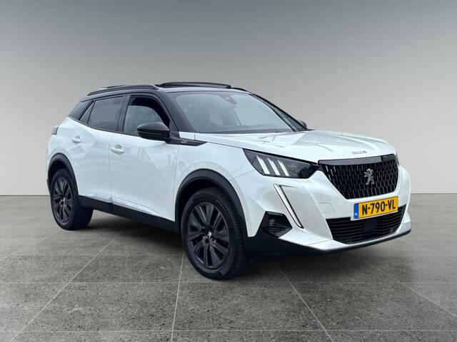 Peugeot 2008 GT Pack 1.2 Turbo 130pk EAT8 | SCHUIF/KANTELDAK | DODEHOEKBEW. | ALCANTARA/LEDER | KEYLESS ENTRY | CAMERA | NAVI | ADAPTIVE CRUISE | 18" LM 'EVISSA' |