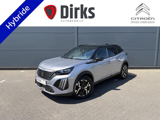 Peugeot 2008 145pk Hybrid GT (360gr Camera - Keyless Entry - LED - Parkeersensoren V+A - Adaptieve Cruise Controle - 17"incl 4S - Draadloos laden - Automatische Airco)