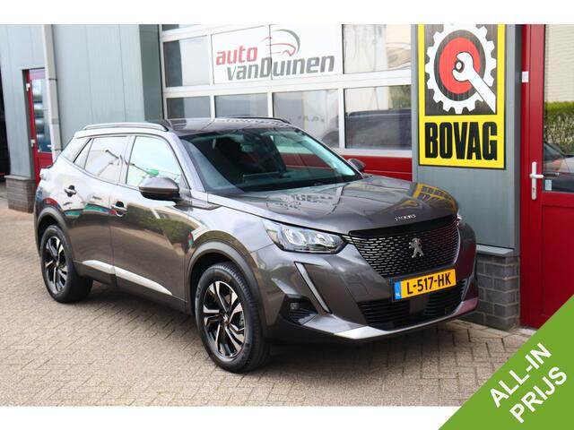 Peugeot 2008 1.2 PureTech Allure Pack O.a: Camera, Navi, Clima, Cruise, Carplay, Etc. All-in prijs!