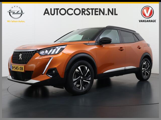 Peugeot 2008 131PK Automaat GT-Line 360°Camera Virtual Cockpit 3D-Navi Keyless Ecc Apple Carplay Android Auto Pdc Dodehoekbewaking Regen-Lichtsensor Cruise Control DAB+ Privacy Glas Lmv Led Isofix Lane Assist Bluetooth Dealeronderhouden Origineel Nederlandse Auto