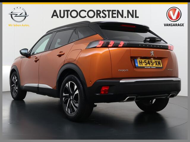 Peugeot 2008 131PK Automaat GT-Line 360°Camera Virtual Cockpit 3D-Navi Keyless Ecc Apple Carplay Android Auto Pdc Dodehoekbewaking Regen-Lichtsensor Cruise Control DAB+ Privacy Glas Lmv Led Isofix Lane Assist Bluetooth Dealeronderhouden Origineel Nederlandse Auto