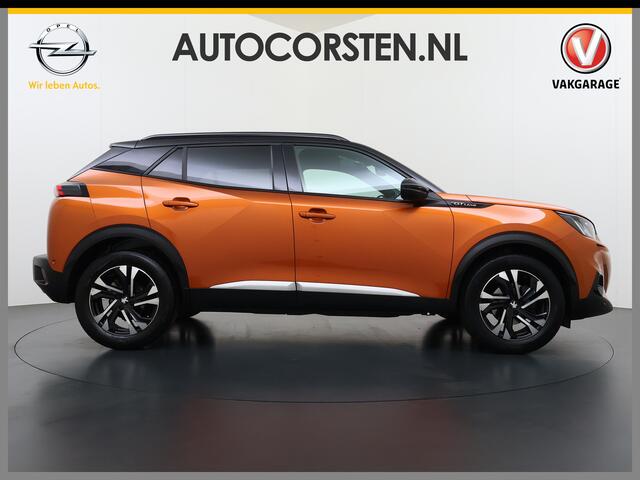 Peugeot 2008 131PK Automaat GT-Line 360°Camera Virtual Cockpit 3D-Navi Keyless Ecc Apple Carplay Android Auto Pdc Dodehoekbewaking Regen-Lichtsensor Cruise Control DAB+ Privacy Glas Lmv Led Isofix Lane Assist Bluetooth Dealeronderhouden Origineel Nederlandse Auto