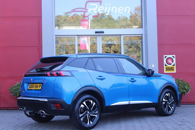 Peugeot 2008 1.2 130PK ALLURE PACK | TREKHAAK AFNEEMBAAR | NAVIGATIE 10" TOUCHSCREEN | APPLE CARPLAY/ANDROID AUTO | ACHTERUITRIJ CAMERA | 3-D INSTRUMENTENPANEEL | CLIMATE CONTROL | CRUISE CONTROL | KEYLESS ENTRY / START | 17" LICHTMETALEN VELGEN |