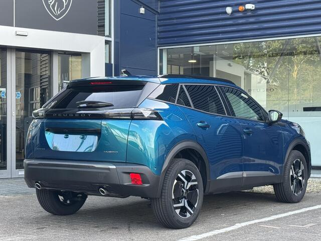Peugeot 2008 Allure 1.2 Hybrid 145 e-DSC6 | Apple Carplay/Android Auto | Draadloze Telefoonoplader | Dodehoek Detectie | Adaptief Cruise Control | Lichtmetalen Velgen 17 Inch