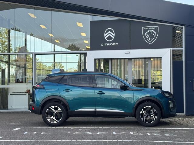 Peugeot 2008 Allure 1.2 Hybrid 145 e-DSC6 | Apple Carplay/Android Auto | Draadloze Telefoonoplader | Dodehoek Detectie | Adaptief Cruise Control | Lichtmetalen Velgen 17 Inch
