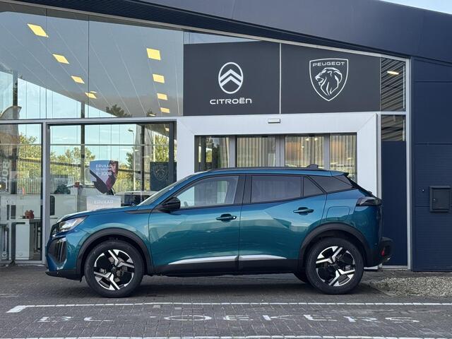 Peugeot 2008 Allure 1.2 Hybrid 145 e-DSC6 | Apple Carplay/Android Auto | Draadloze Telefoonoplader | Dodehoek Detectie | Adaptief Cruise Control | Lichtmetalen Velgen 17 Inch