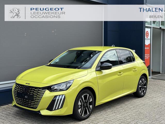 Peugeot 208 1.2 Hybrid 100 PK e-DCS6 Allure | Nieuw Model 2024! | Hybride Elektrisch rijden met Automaat | Navigatie | Parkeercamera | Draadloze telefoonlader | Stoelverwarming | LED Verlichting | Apple Carplay/Android Auto | Lichtmetalen Velgen | Cruise & Climate Co