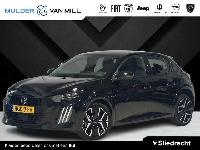 Peugeot 208 5-deurs GT 1.2 PureTech 100pk H6 DRAADLOOS APPLE CARPLAY / ANDROID AUTO | 360° CAMERA | ADAPTIVE CRUISE | 17" LM-VELGEN | LEDER/STOF | DODEHOEKBEW. | CLIMA | DAB+ | ISOFIX