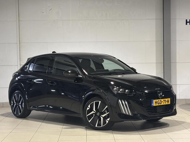 Peugeot 208 5-deurs GT 1.2 PureTech 100pk H6 DRAADLOOS APPLE CARPLAY / ANDROID AUTO | 360° CAMERA | ADAPTIVE CRUISE | 17" LM-VELGEN | LEDER/STOF | DODEHOEKBEW. | CLIMA | DAB+ | ISOFIX