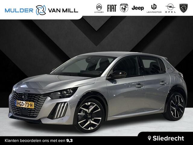 Peugeot 208 5-deurs GT 1.2 Turbo 100pk H6 | DRAADLOOS APPLE CARPLAY / ANDROID AUTO | 360° CAMERA | ADAPTIVE CRUISE | 17" LM-VELGEN | LEDER/STOF | DODEHOEKBEW. | CLIMA | DAB+ | ISOFIX