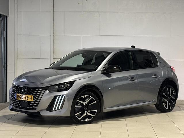 Peugeot 208 5-deurs GT 1.2 Turbo 100pk H6 | DRAADLOOS APPLE CARPLAY / ANDROID AUTO | 360° CAMERA | ADAPTIVE CRUISE | 17" LM-VELGEN | LEDER/STOF | DODEHOEKBEW. | CLIMA | DAB+ | ISOFIX