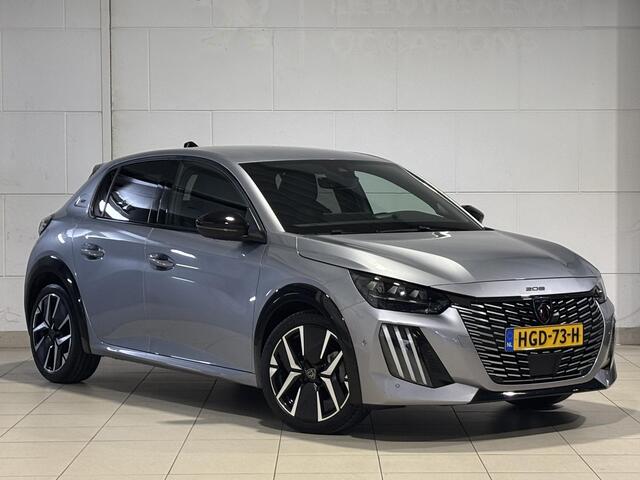 Peugeot 208 5-deurs GT 1.2 Turbo 100pk H6 | DRAADLOOS APPLE CARPLAY / ANDROID AUTO | 360° CAMERA | ADAPTIVE CRUISE | 17" LM-VELGEN | LEDER/STOF | DODEHOEKBEW. | CLIMA | DAB+ | ISOFIX