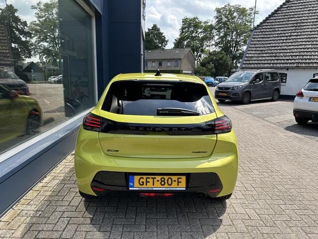Peugeot 208 1.2 Hybrid 100 PK e-DCS6 Allure | Nieuw Model 2024! | Hybride Elektrisch rijden met Automaat | Navigatie | Parkeercamera | draadloze telefoonlader | Stoelverwarming | LED Verlichting | Apple Carplay/Android Auto