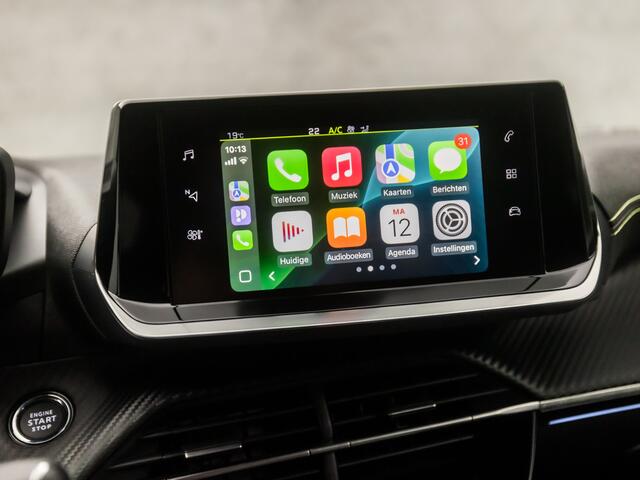 Peugeot 208 1.2 PureTech GT (VIRTUAL COCKPIT, APPLE CARPLAY, GROOT NAVI, ADAPTIVE CRUISE, 360 CAMERA, LEDER, SPORTSTOELEN, GETINT GLAS, LM VELGEN, LANE ASSIST, NIEUWSTAAT)