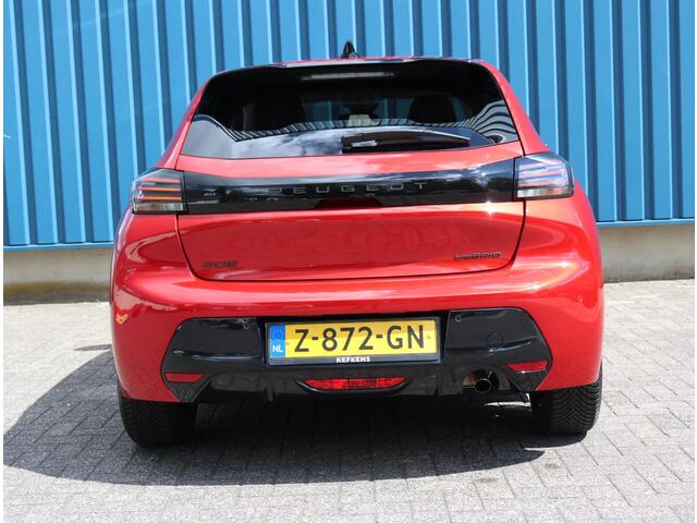 Peugeot 208 Hybrid 100PK e-DCS6 Allure | Apple Carplay/Android Auto | Parkeersensoren | Navigatie | FULL LED | Lederen Stuurwiel | Climate Control | Cruise Control | 16" LMV | Isofix |