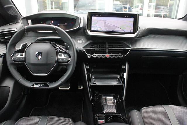 Peugeot 208 Hybrid 145PK e-DCS6 GT | NAVIGATIE | DRAADLOZE APPLE CARPLAY/ANDROID AUTO | CAMERA VOOR + ACHTER | FULL LED KOPLAMPEN | LICHTMETALEN VELGEN 17" | DODEHOEK DETECTIE | DRAADLOZE TELEFOONLADER | KEYLESS ENTRY/START | DAB+ RADIO | ADAPTIVE CRUISE CONTROL |