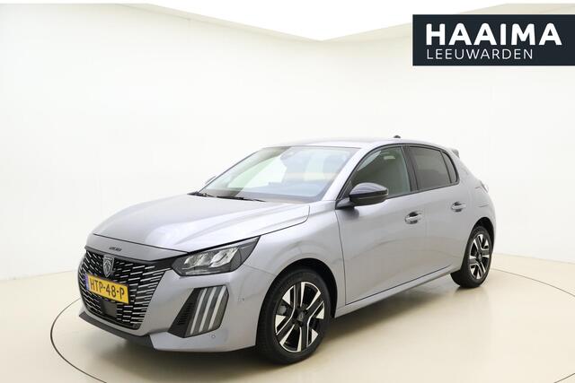 Peugeot 208 1.2 Hybrid 110 e-DCS6 Allure | AUTOMAAT | Navigatie | Dodehoek Detectie | Parkeer Sensoren Rondom | Airco | Lichtmetalen Velgen |