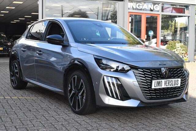 Peugeot 208 1.2 Hybrid 100 e-DCS6 GT Panoramadak | Half-Leder | Sfeerverlichting | BSM | Navigatie | 12 mnd BOVAG garantie | Whatsapp 06-53188999