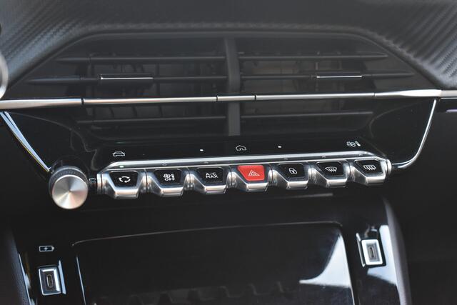 Peugeot 208 1.2 Hybrid 100 e-DCS6 GT Panoramadak | Half-Leder | Sfeerverlichting | BSM | Navigatie | 12 mnd BOVAG garantie | Whatsapp 06-53188999