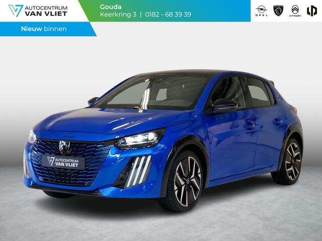 Peugeot 208 Hybrid 136 e-DCS6 GT | Automaat | Panoramadak | Draadloze telefoonlader | Achteruitrijcamera