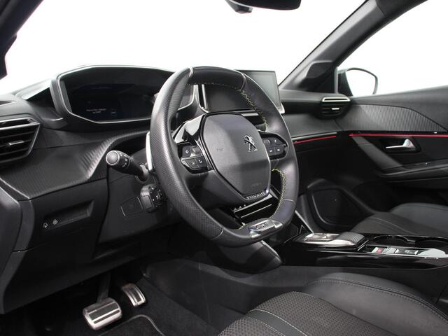 Peugeot 208 1.2 PureTech 100pk Automaat GT-Line | Navigatie | Apple Carplay/Android Auto | Airco | Parkeer sensoren | Cruise Control | Led | Lichtmetalen Velgen