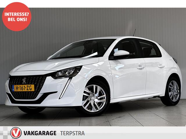 Peugeot 208 1.2 PureTech Blue Lease Active /Camera /LED Koplampen /Apple + Android /Lane Assist /Navi /Airco /Cruise /Elek. pakket /Bluetooth /16"LMV /Getint glas /PDC /Isofix.