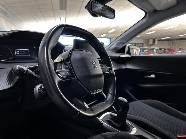 Peugeot 208 1.2 PureTech Blue Lease Active /Camera /LED Koplampen /Apple + Android /Lane Assist /Navi /Airco /Cruise /Elek. pakket /Bluetooth /16"LMV /Getint glas /PDC /Isofix.