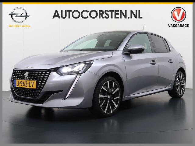 Peugeot 208 1.2I 101PK 5Drs Panoramadak Navi Ecc Apple Carplay Android Auto Cruise Control Pdc Allure Bluetooth Isofix Lmv 17" Led Privacy Glas Keyless Rijstrooksensor 1e Eigenaar Origineel Nederlandse Auto Nieuwprijs ¤24.923,-