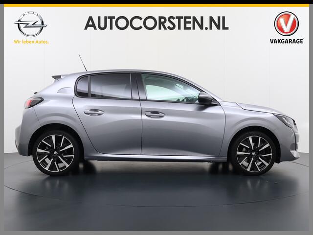 Peugeot 208 1.2I 101PK 5Drs Panoramadak Navi Ecc Apple Carplay Android Auto Cruise Control Pdc Allure Bluetooth Isofix Lmv 17" Led Privacy Glas Keyless Rijstrooksensor 1e Eigenaar Origineel Nederlandse Auto Nieuwprijs ¤24.923,-