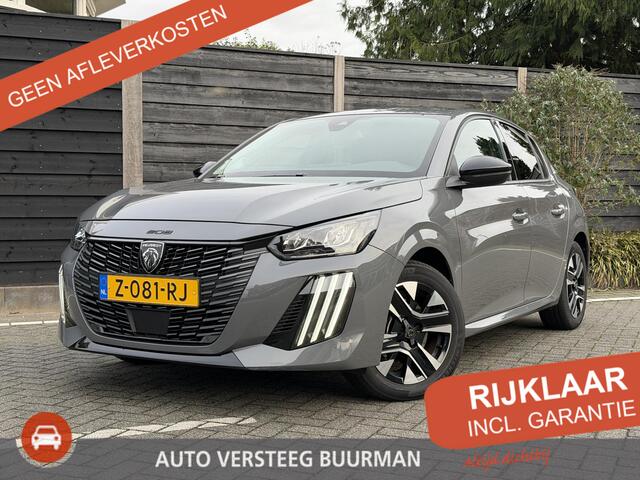 Peugeot 208 Allure 1.2 Hybrid 100PK e-DCS6 Automaat Navigatie, Achteruitrijcamera, Adaptieve Cruise Control, Parkeersensoren, Apple Carplay, Android Auto