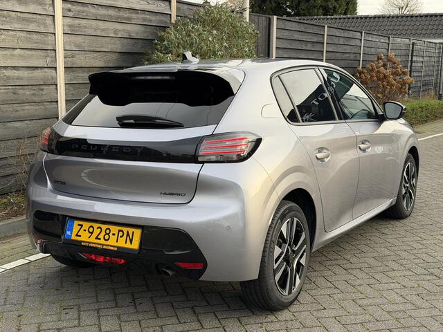 Peugeot 208 Allure 1.2 Hybrid 100PK e-DCS6 Automaat Navigatie, Achteruitrijcamera, Adaptieve Cruise Control, Parkeersensoren, Apple Carplay, Android Auto