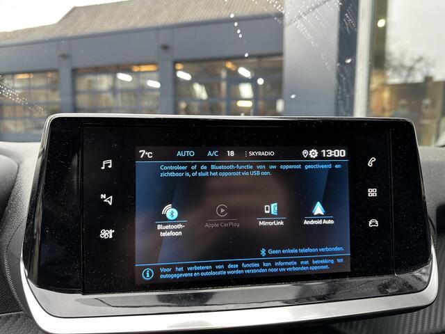 Peugeot 208 1.2 Turbo 100 PK Active | 6-Versnellingsbak | Climate Control | Cruise Control | LED Verlichting | Parkeersensoren | Navigatie via Telefoon | Extra Getinte Ramen | Elektrisch Pakket | BTW Auto |