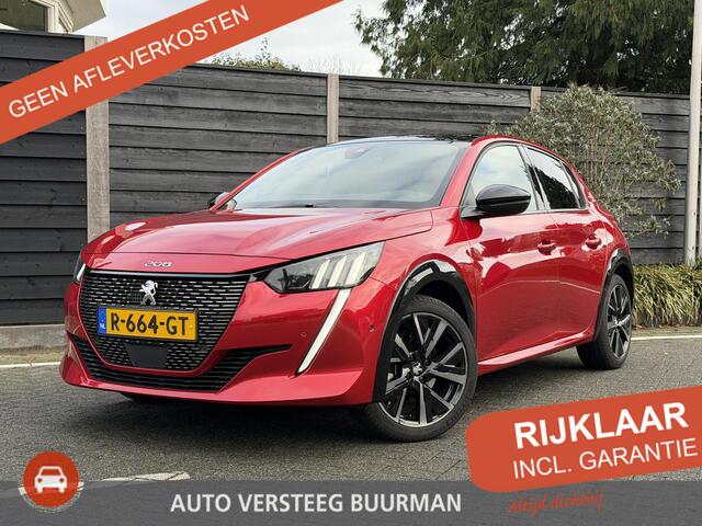 Peugeot 208 GT Pack 1.2 PureTech 100PK EAT8 Automaat Navigatie, Achteruitrijcamera, Keyless, Panoramadak, Parkeersensoren