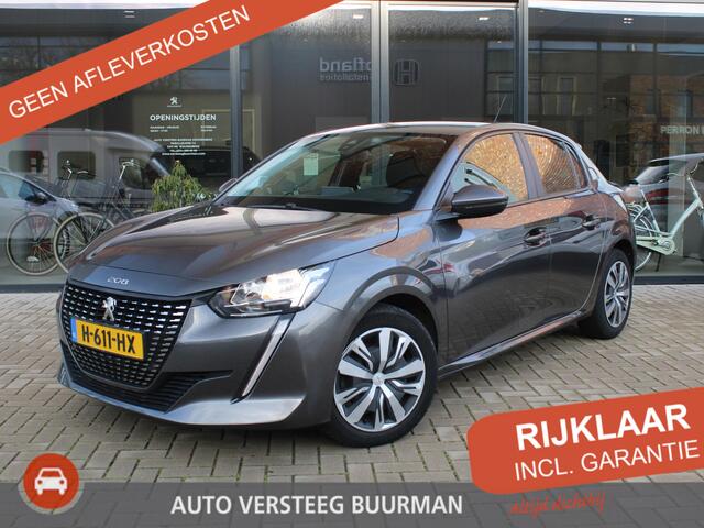 Peugeot 208 1.2 PureTech 100PK Active 4 seizoensbanden, Navigatie, Airco en parkeersensoren achter